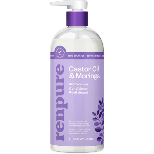 Renpure Castor Oil & Moringa Curl Enhancing Conditioner front package