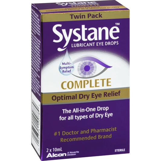 Systane Complete Twin Lubricant Eye Drops product detail