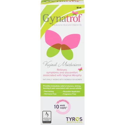Gynatrof Vaginal Moisturizer front package
