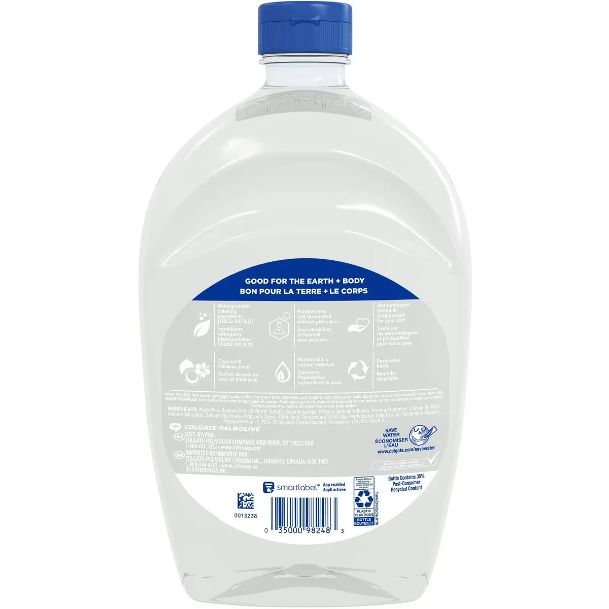 Softsoap Moisturizing Liquid Hand Soap Refill, Coconut & Hibiscus - 1.47 L product detail