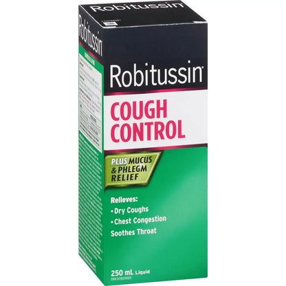 Robitussin Cough Control Liquid 250 ml product detail