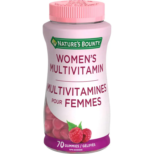 Natures Bounty Women's Multivitamin, Supplement, Raspberry front package