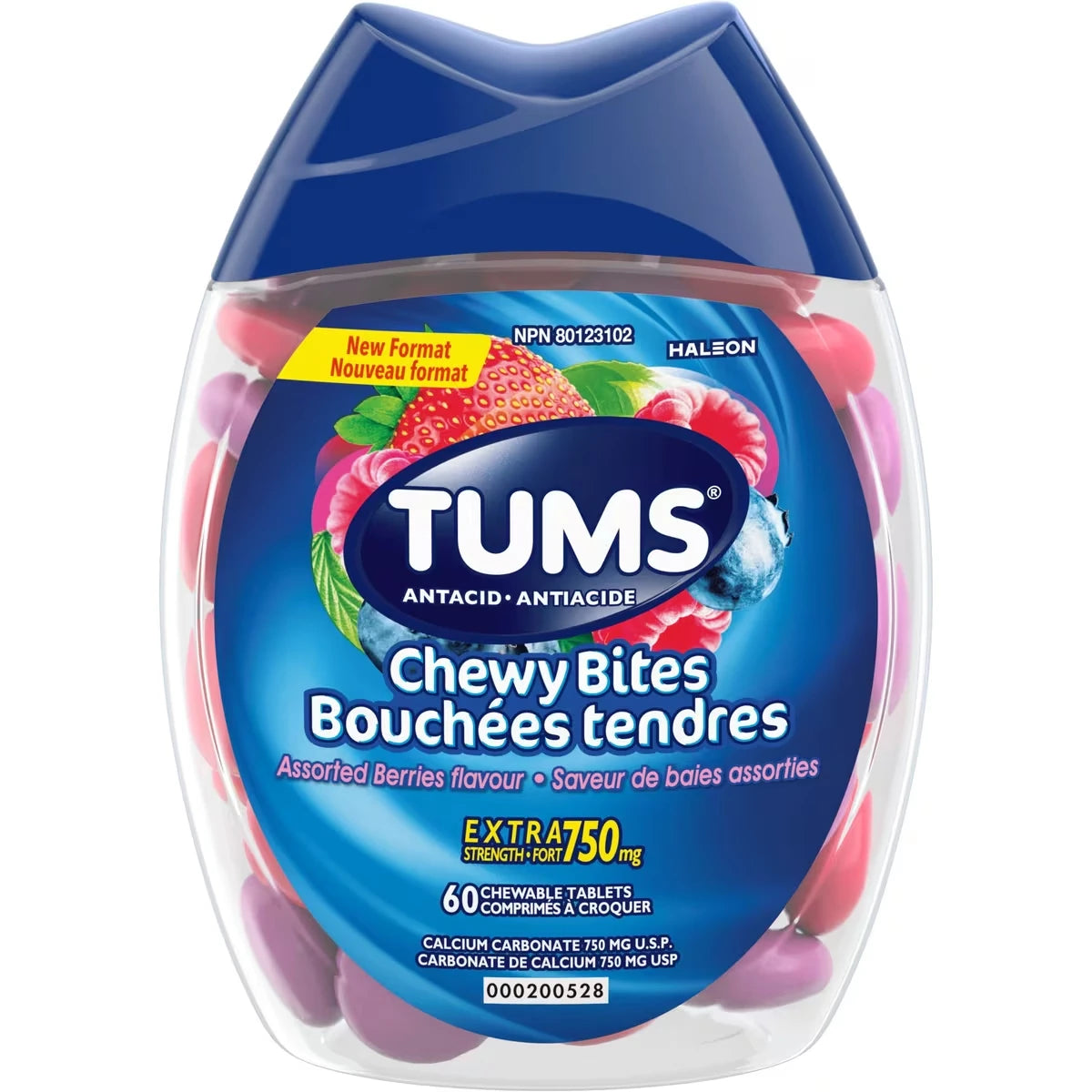 Tums Chewy Bites front package