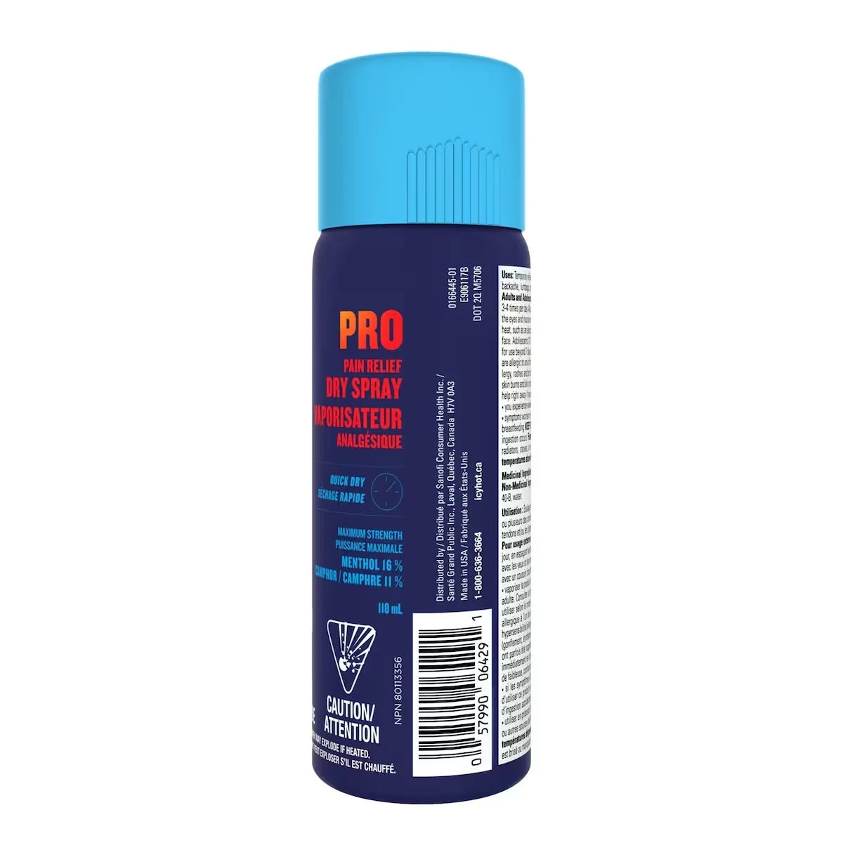 Icy Hot Pro Pain Relief Dry Spray product detail