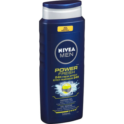 Nivea Men Power Fresh Shower Gel product detail
