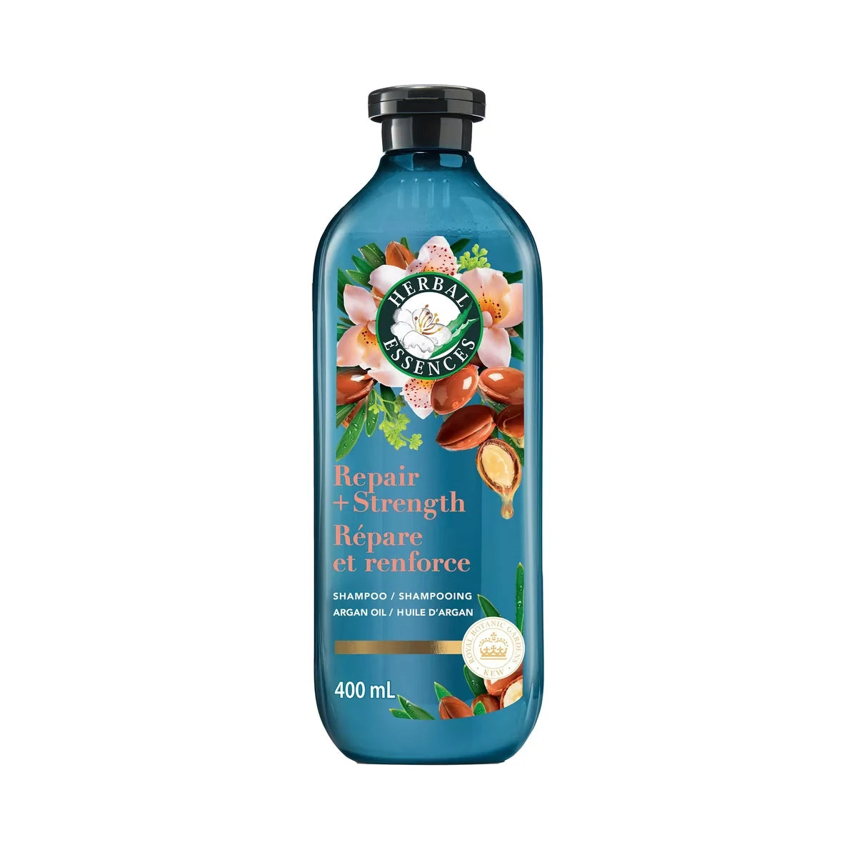 Herbal Essences Argan Oil Paraben Free Shampoo, 400 mL front package