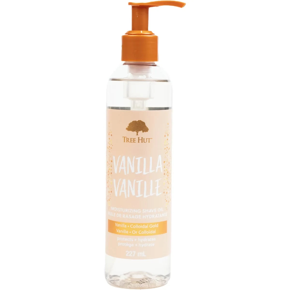 Tree Hut Vanilla Moisturizing Shave Oil front package