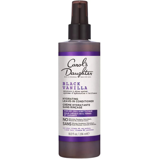Carol's Daughter Black Vanilla Moisturizing Detangling Leave-in Conditioner with Vitamin B5 & Aloe product package