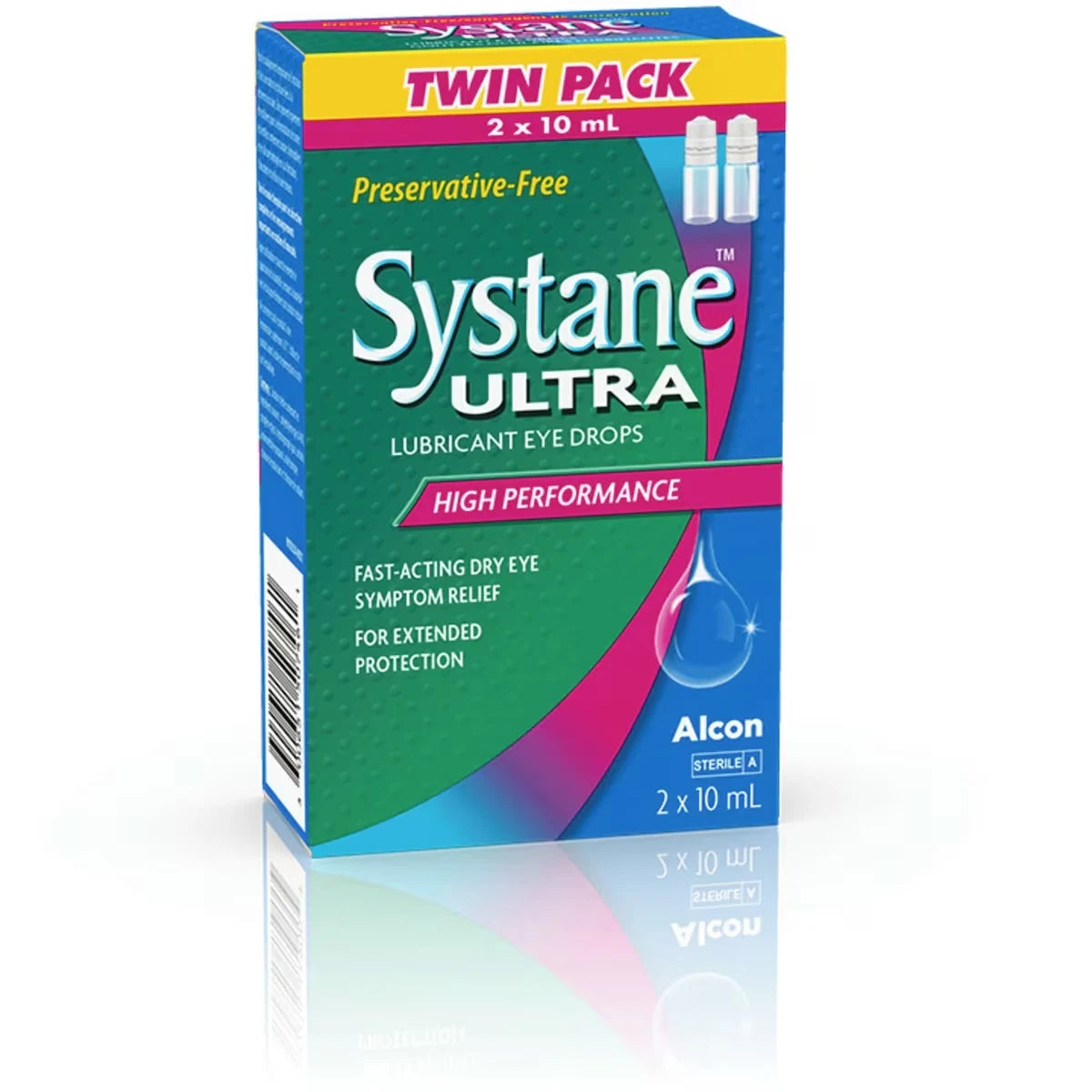 Systane Ultra Preservative Free Lubricant Eye Drops Twin Pack product detail