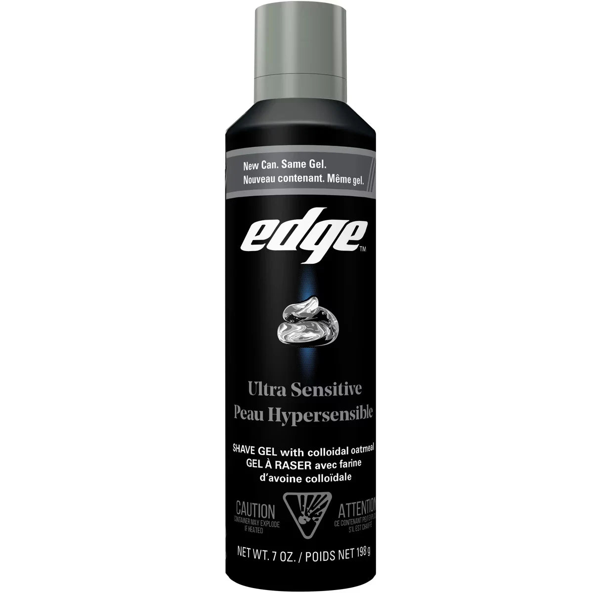 Edge Ultra Sensitive Mens Shave Gel front package