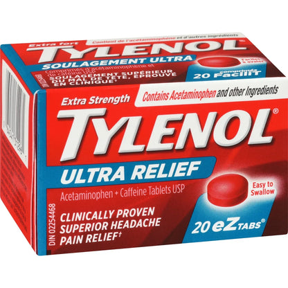Tylenol Ultra Migraine Pain Relief Acetaminophen product detail