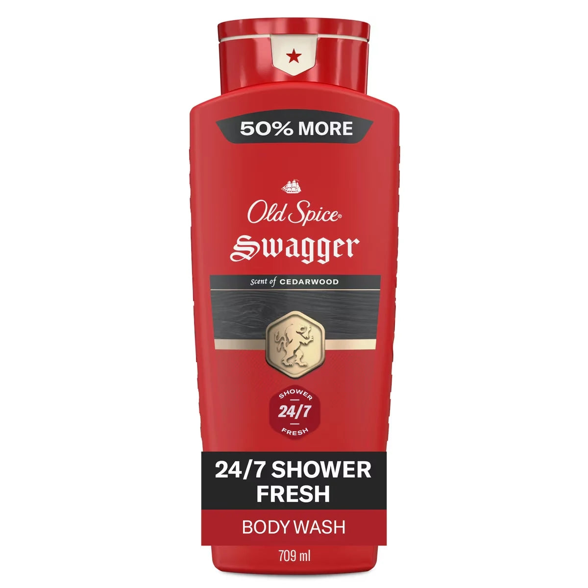 Old Spice Swagger Scent of Confidence, Body Wash for Men front package