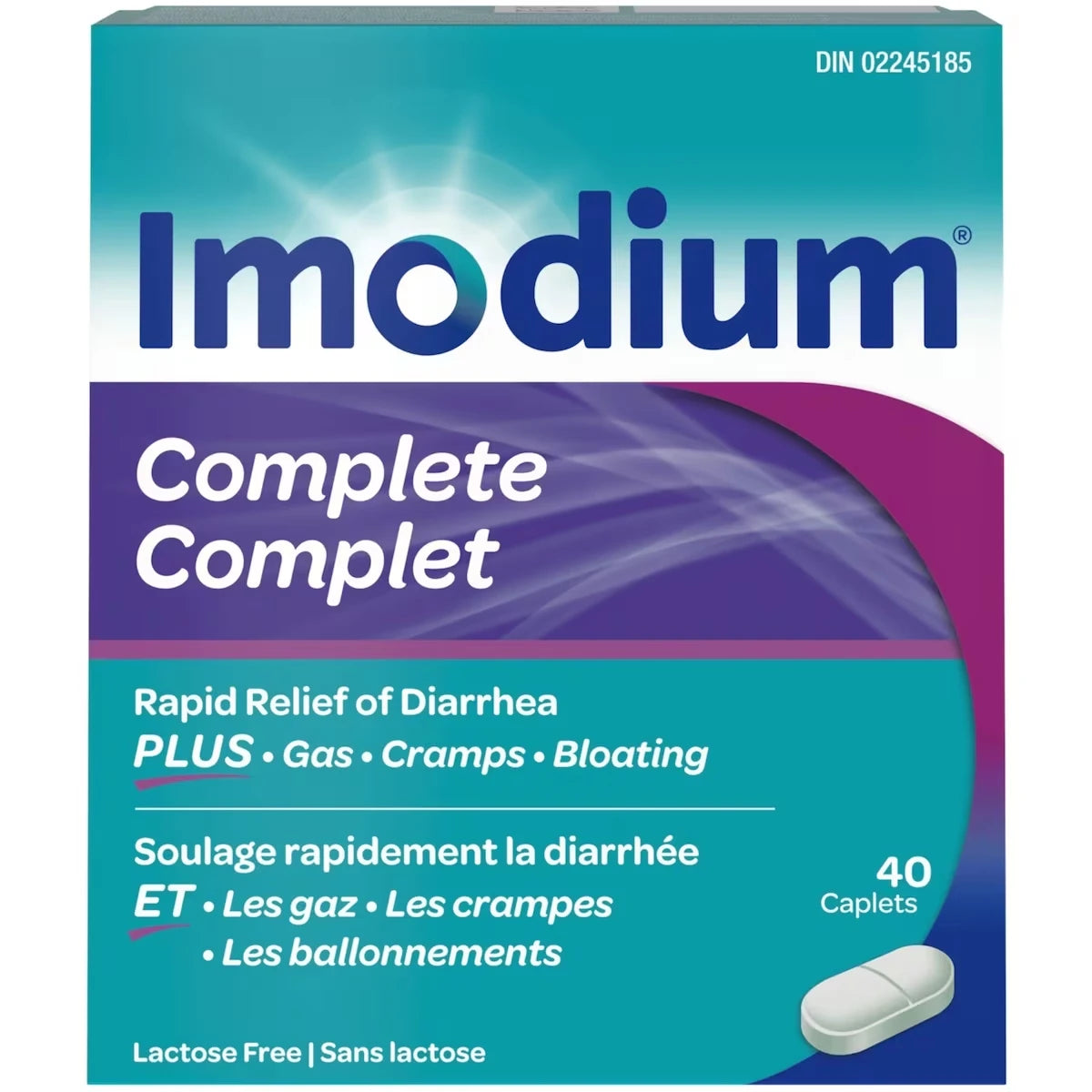 Imodium Complete Antidiarrheal and Gas Relief Caplet product image