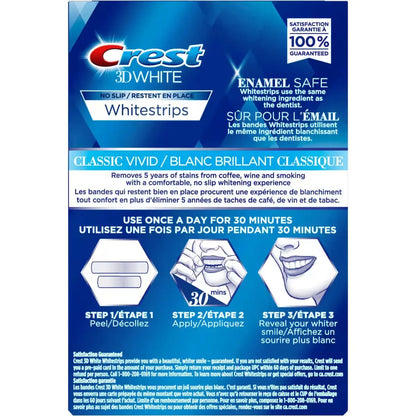 Crest 3D White Whitestrips Classic Vivid, 20 Treatments product detail