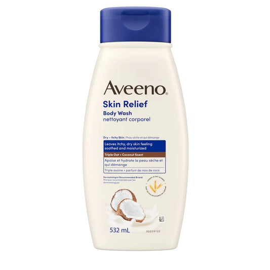 Aveeno Skin Relief Body Wash with a Gentle Coconut Scent product image