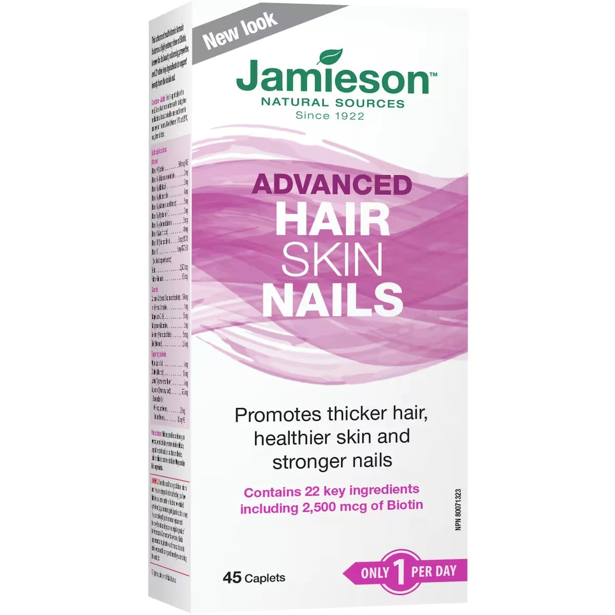 Jamieson Advanced Hair, Skin & Nails front package