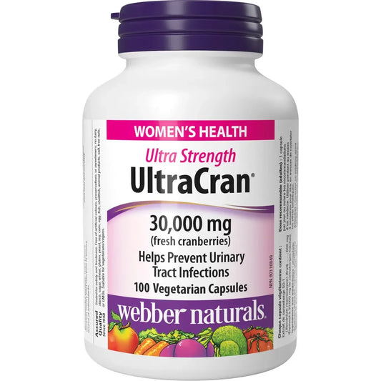 Webber UltraCran® Ultra Strength 30,000 mg front package