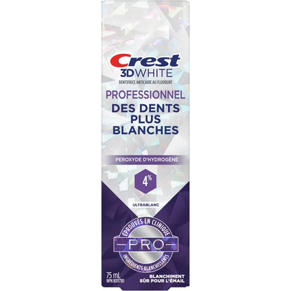 Crest 3D White Professional Ultra White Toothpaste 75 ml product detail