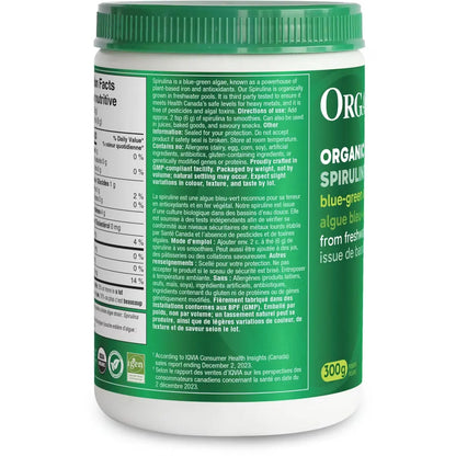 Organika Spirulina Organic Powder product detail