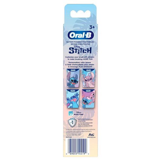 Oral B Kid's Electric Battery Powered Toothbrush for Ages 3+, Extra Soft Bristles product detail