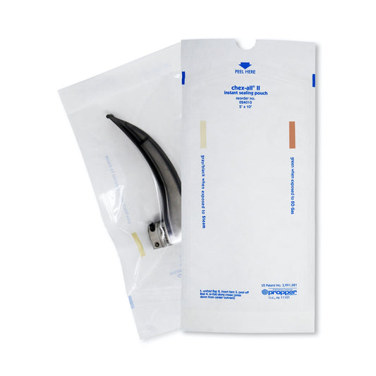 Chex - All Sterilization Pouches Pack of 250 Units 5 in x 10 in