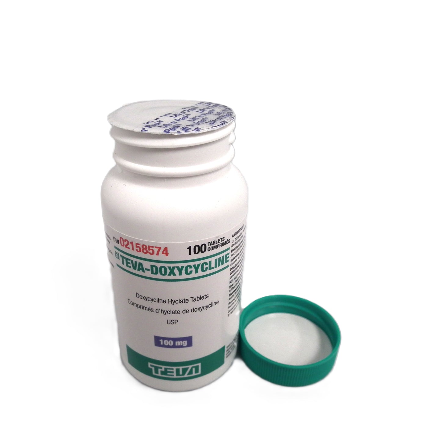Doxycycline Capsule 1 Bottle of 100 Capsules