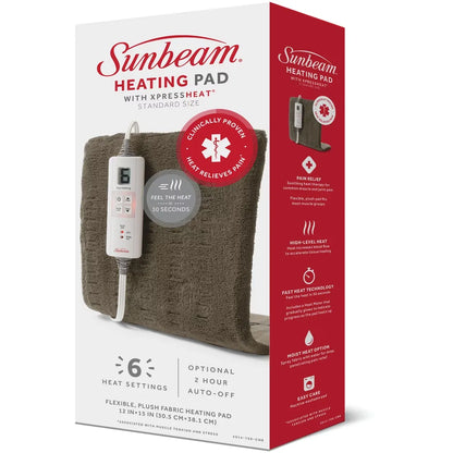 Sunbeam Xpress Heating Pad With Xpressheat® Standard Size product detail