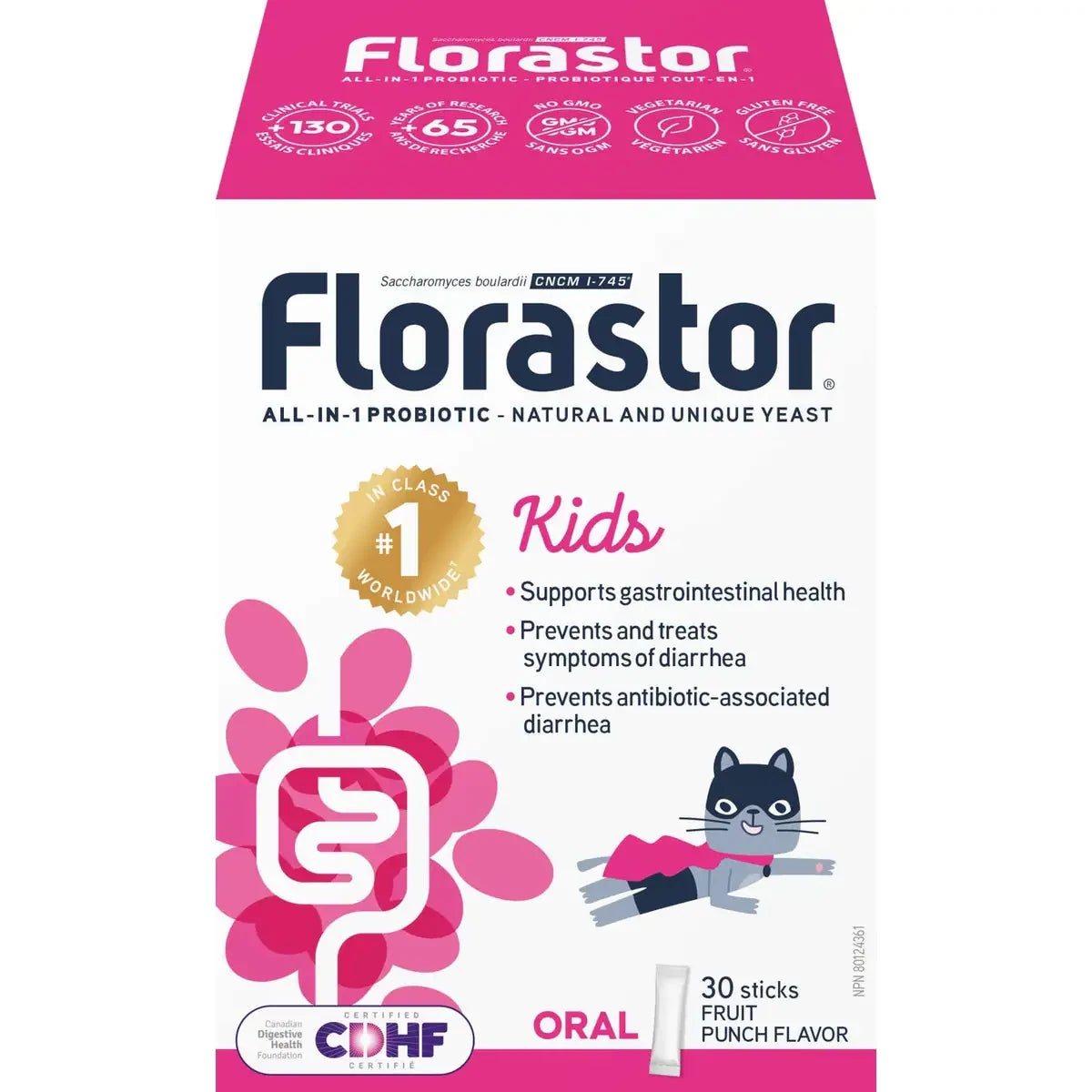 Florastor Kids front package