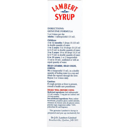 Lambert Syrup product detail