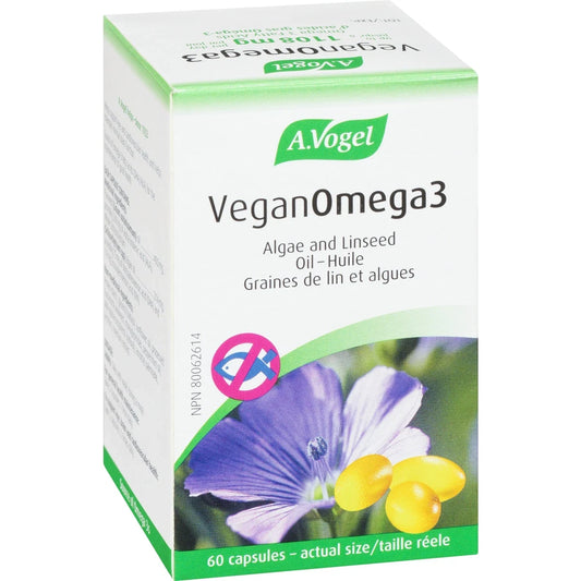 A Vogel VeganOmega3 100% vegan capsule product detail