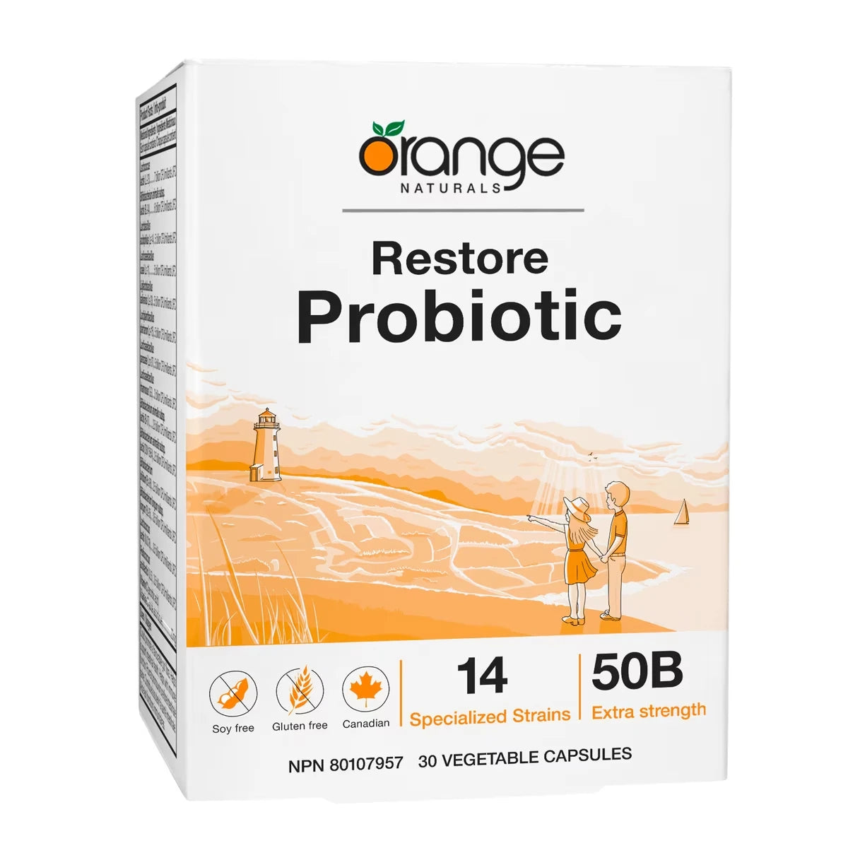 CANPREV Rapid Restore Probiotic 50B front package