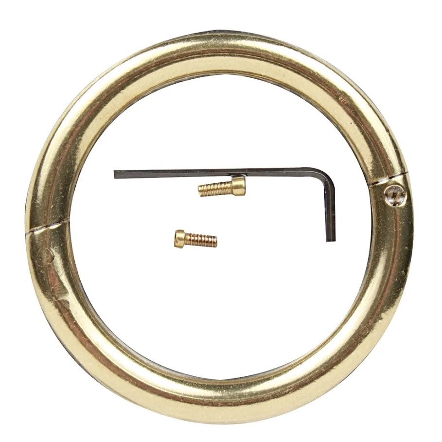 Bull Ring 1 Unit, Brass, Large