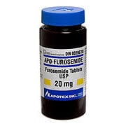 Apo - Furosemide Tablet Bottle of 1000 Tablets