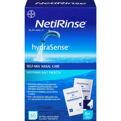 Netirinse Hydrasense Refill Salt Packets front package