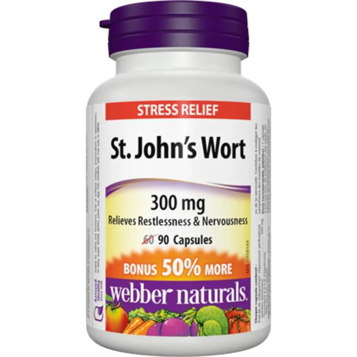 Webber St. John’s Wort 300 mg front package
