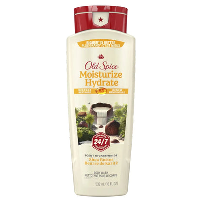 Old Spice Men's Body Wash Moisturize with Shea Butter product detail