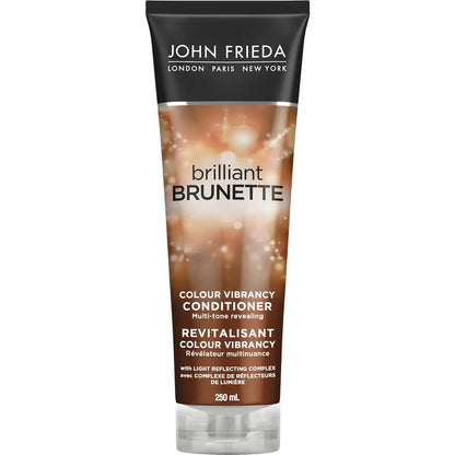 John Frieda Brilliant Brunette Colour Vibrancy Conditioner front package