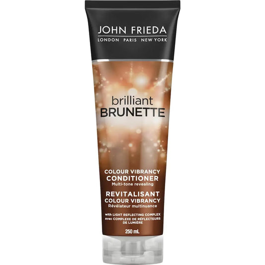 John Frieda Brilliant Brunette Colour Vibrancy Conditioner front package