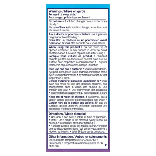 Thera Tears Lubricant Eye Drops product detail