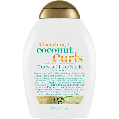 OGX Quenching + Coconut Curls Conditioner view 2