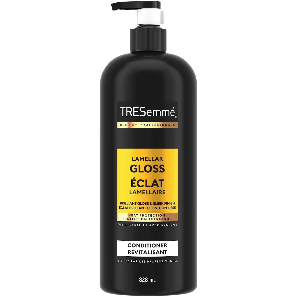 TRESemmé Conditioner for a Brilliant Gloss & Sleek Finish front package