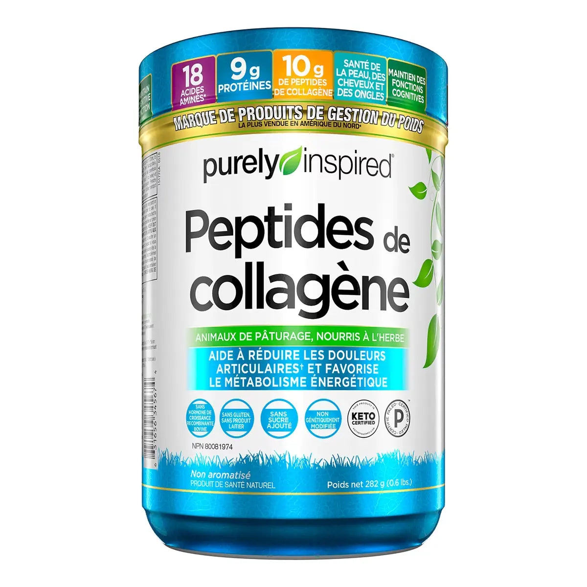 Purely Inspired Collagen Peptides Unflavoured product detail