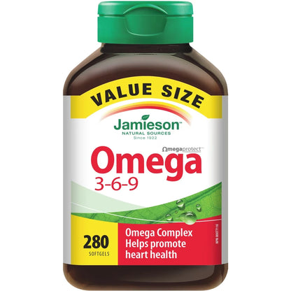 Jamieson Omega 3-6-9 OmegaProtectTM VALUE SIZE front package