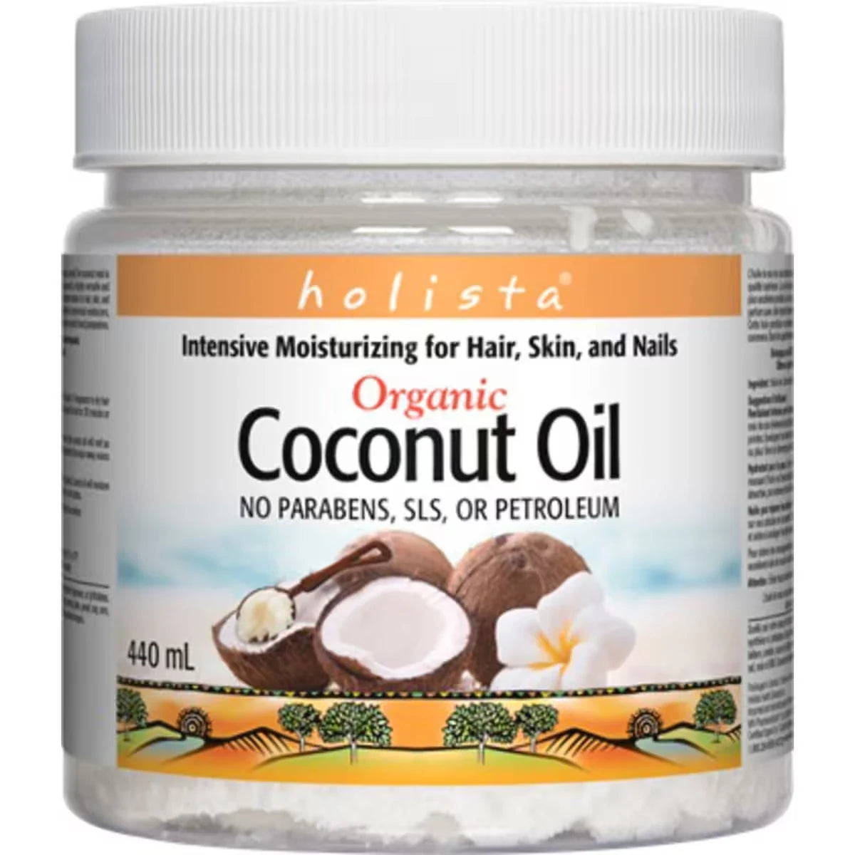 Holista Organic Coconut Oil front package