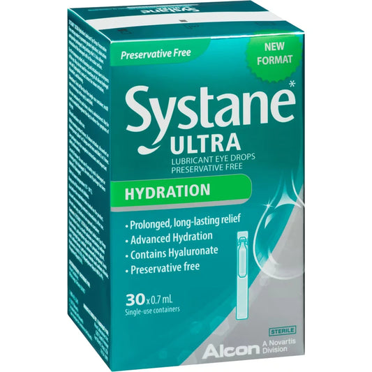 Systane Ultra Hydration Preservative Free Lubricant Eye Drops product detail