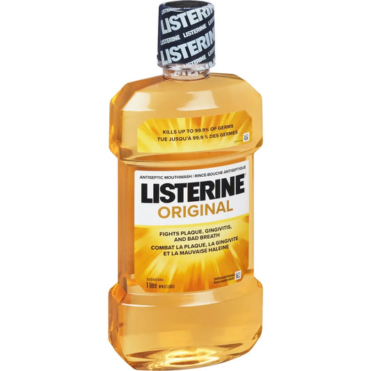 Listerine Original Antiseptic Mouthwash 1L product detail