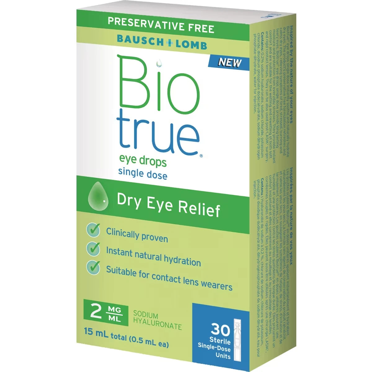 Biotrue Eye Drops Single Dose product detail