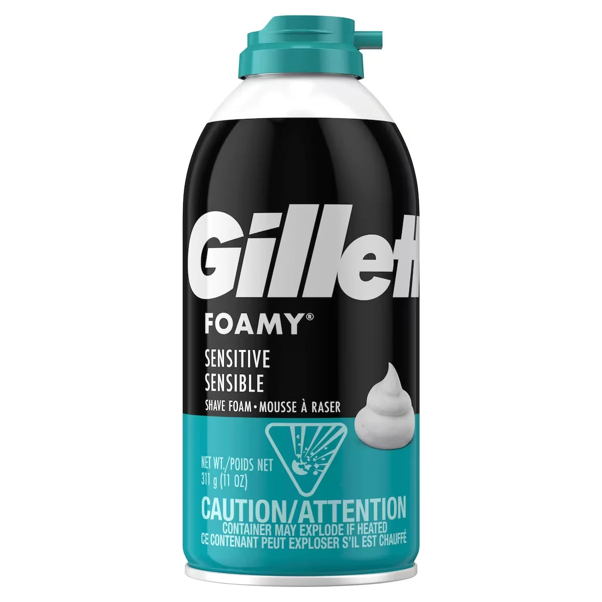 Foamy Gillette Sensitive Shave Cream 311 g product image