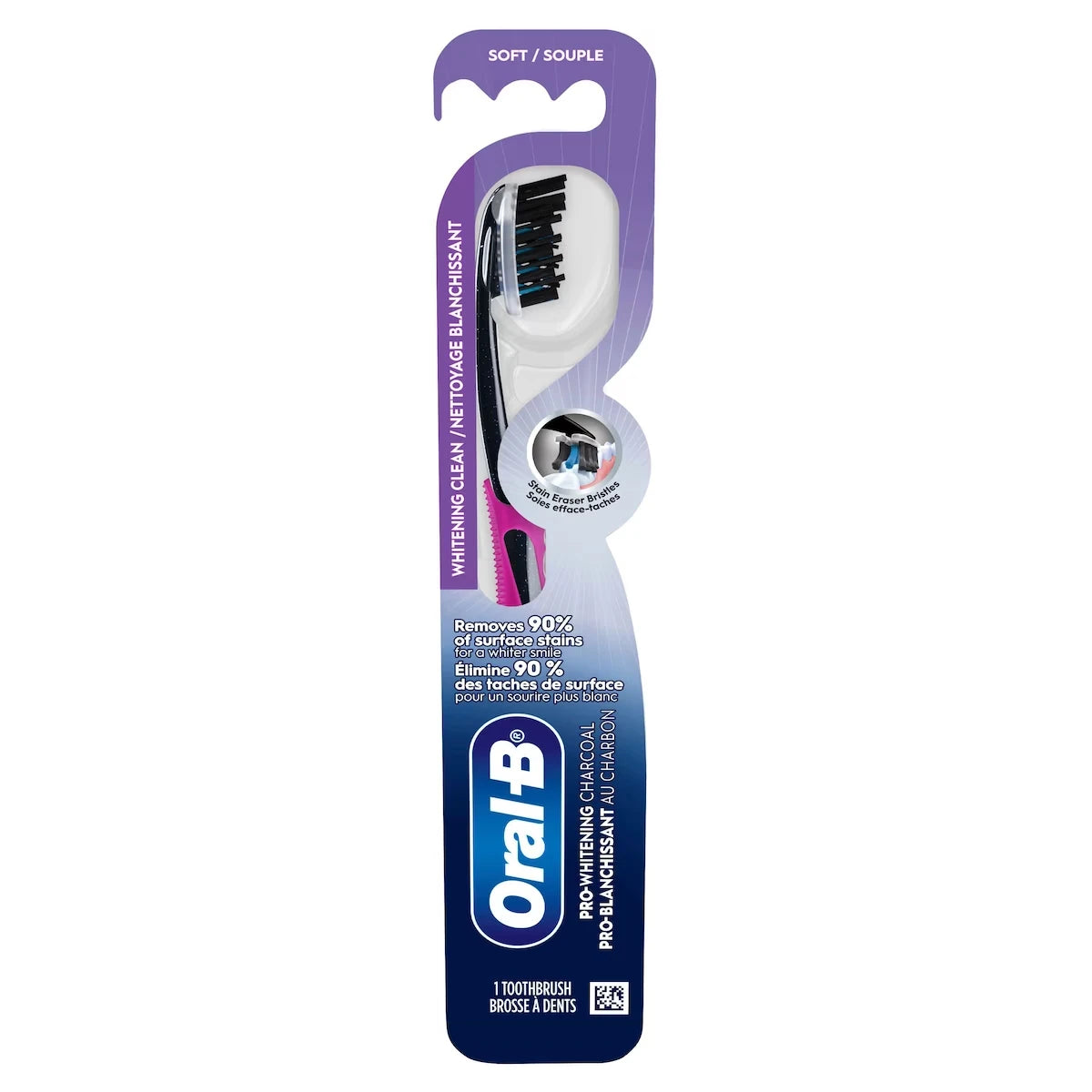 Oral B Oral-B Pro-Flex Charcoal Manual Toothbrush, Soft, 1 Count product image
