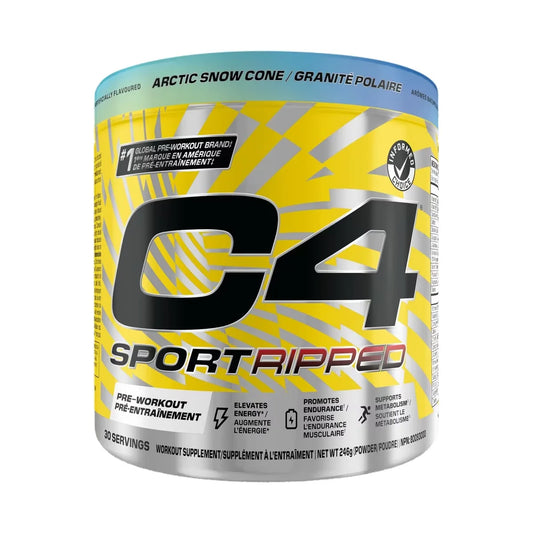 C4 Ripped Sport Pre-Workout front package